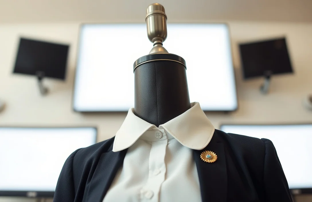 How to Dress a Collar Pin - how to dress a collar pin?