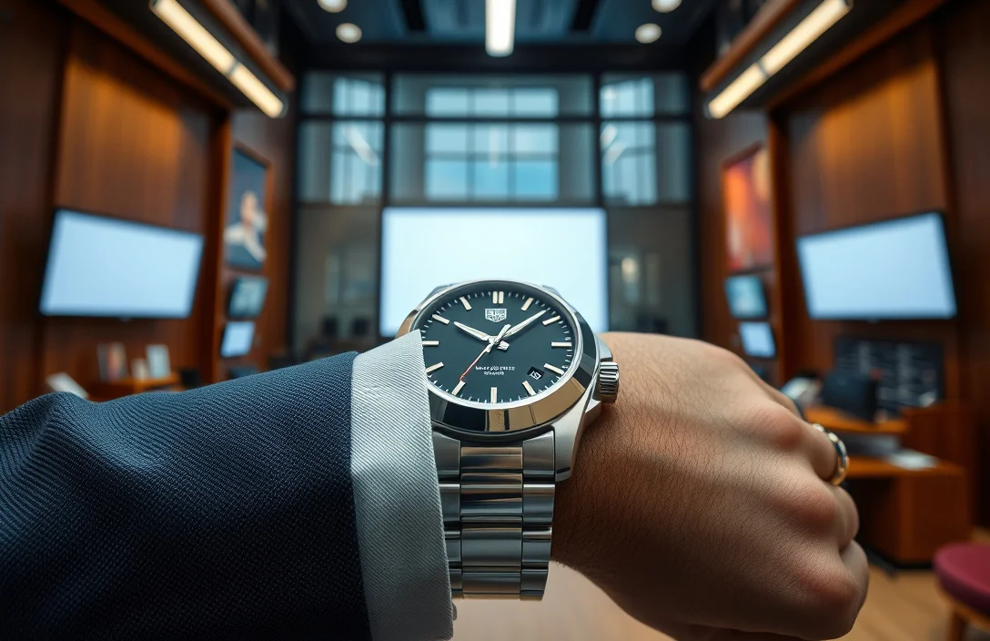 how to size a pin and collar bracelet tag heuer?