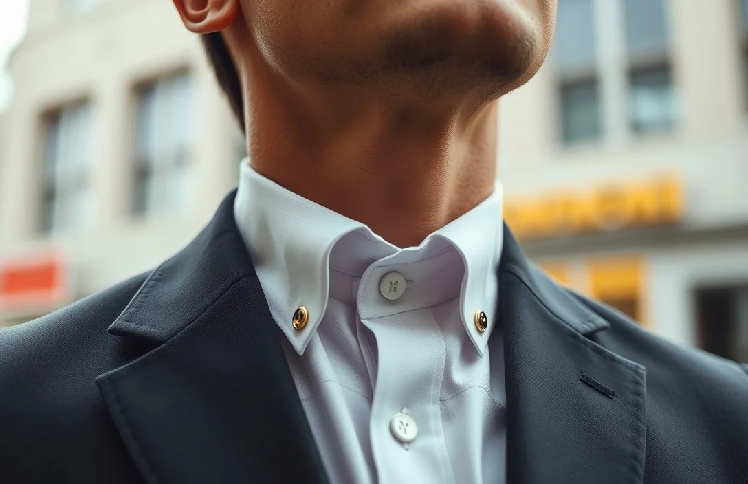 how to wear a collar pin - how to dress with a collar pin?