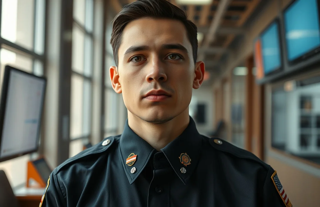 how to wear ems collar pins?