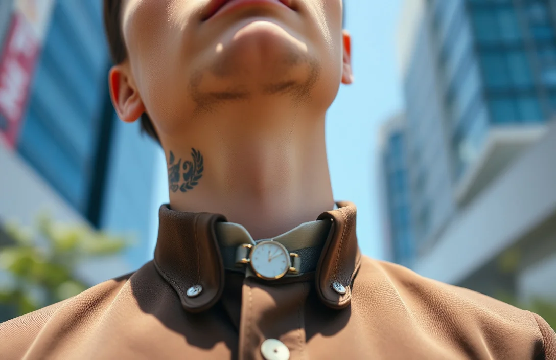 How to wear it in 6 - how to wear collar bar pin?