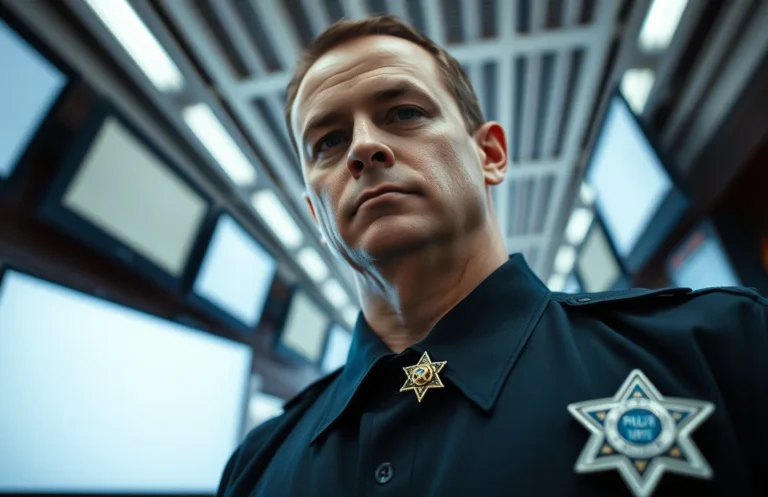 how to wear police pin on collar?