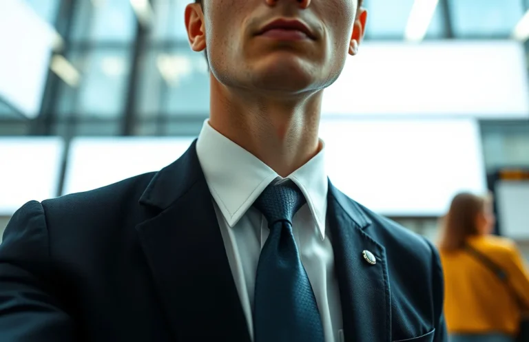 how to wear tie pin collar?