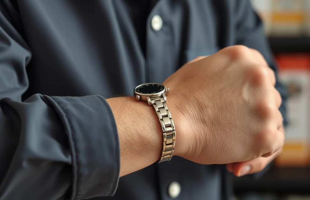 Identify the clasp type and readiness - how to remove pin and collar bracelet?
