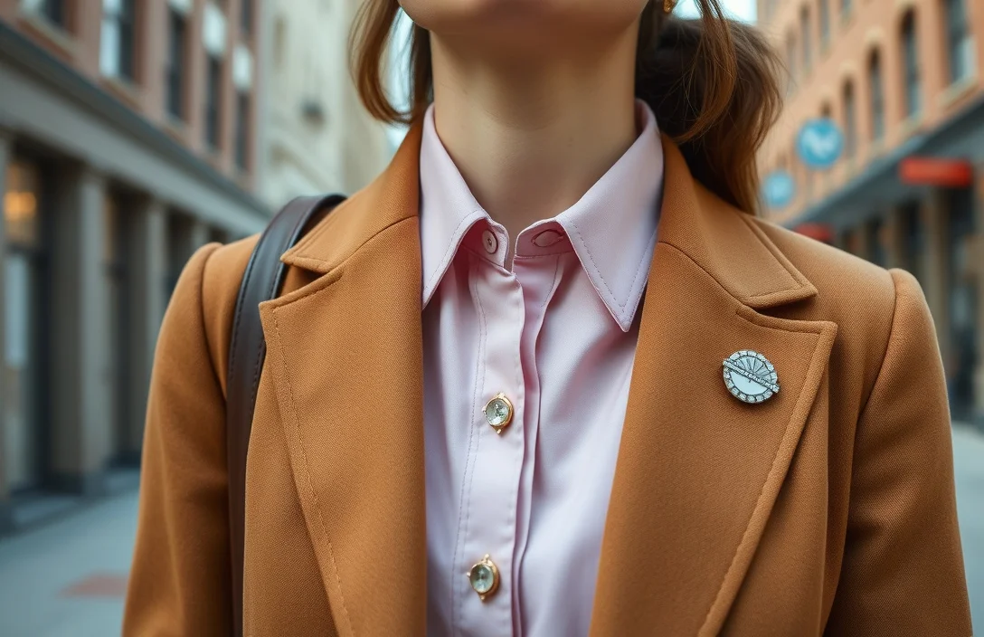 Outfit Pairings for Collar Pins - how to style collar pin?