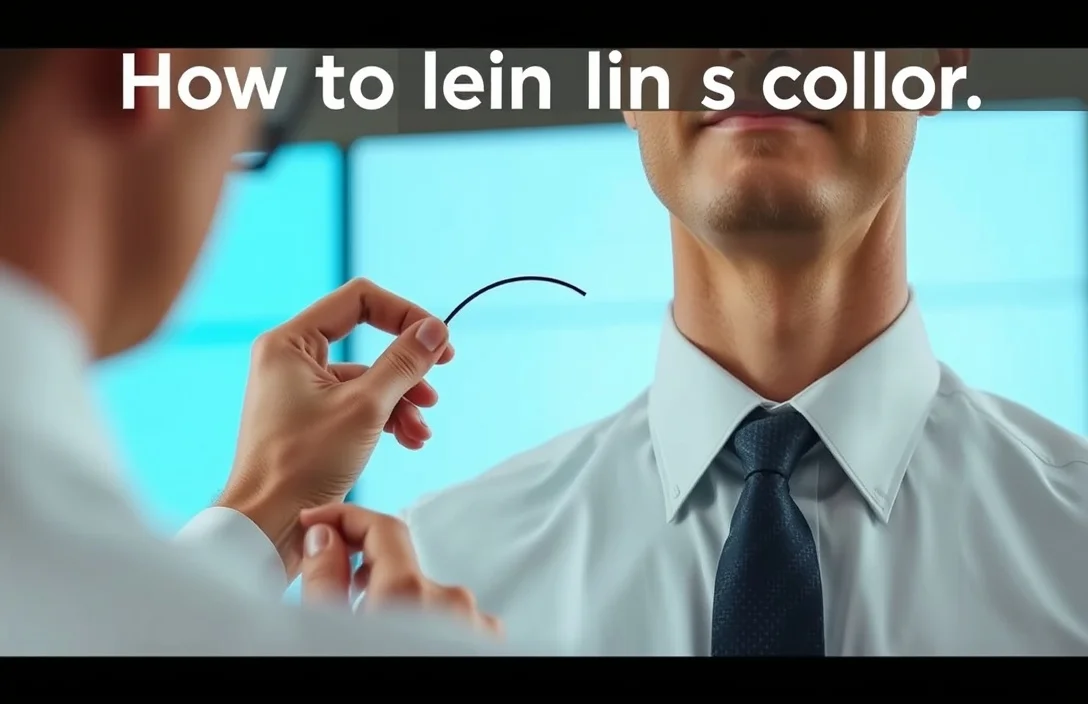Step-by-step attaching process - how to attach tie pin collar?
