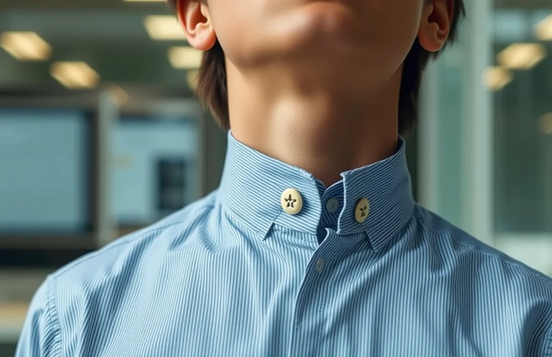 Step-by-step wearing guide - how to wear a pin collar?