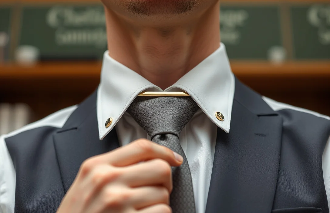 Styles and Fit: Collar Bar Pins Compared - how do you put on a tie collar bar pin?