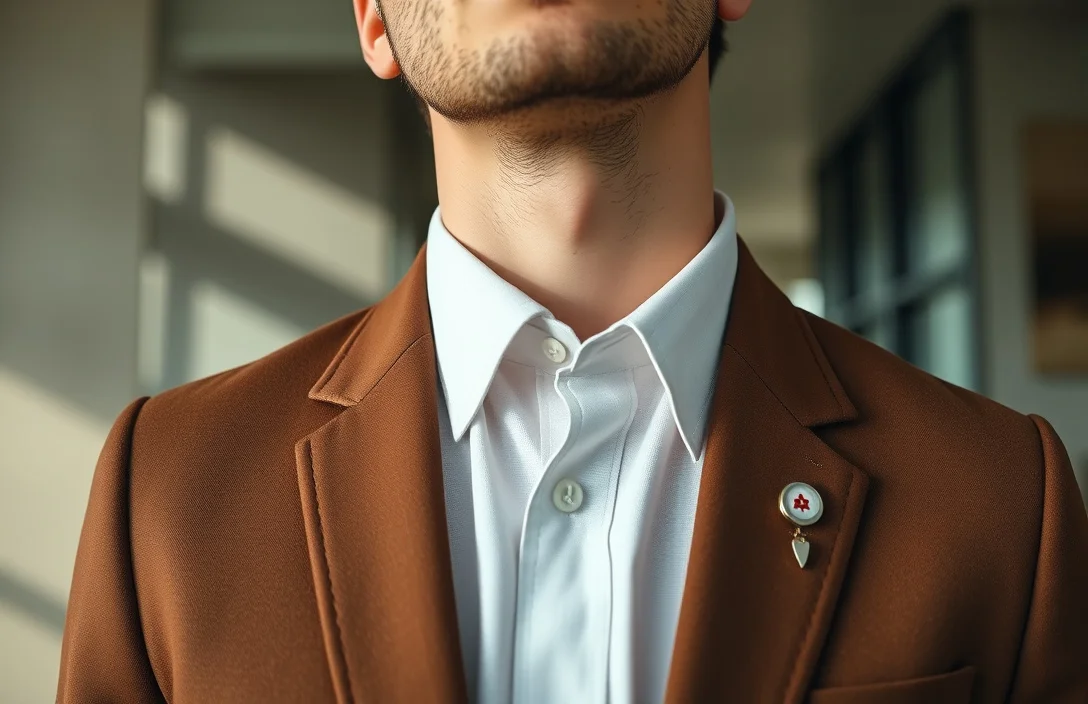 Styling ideas and real-world use cases - how to use a mans collar pin?
