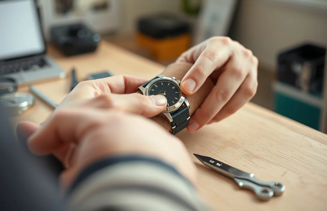 Tools and prep - how to adjust a pin and collar watch band?