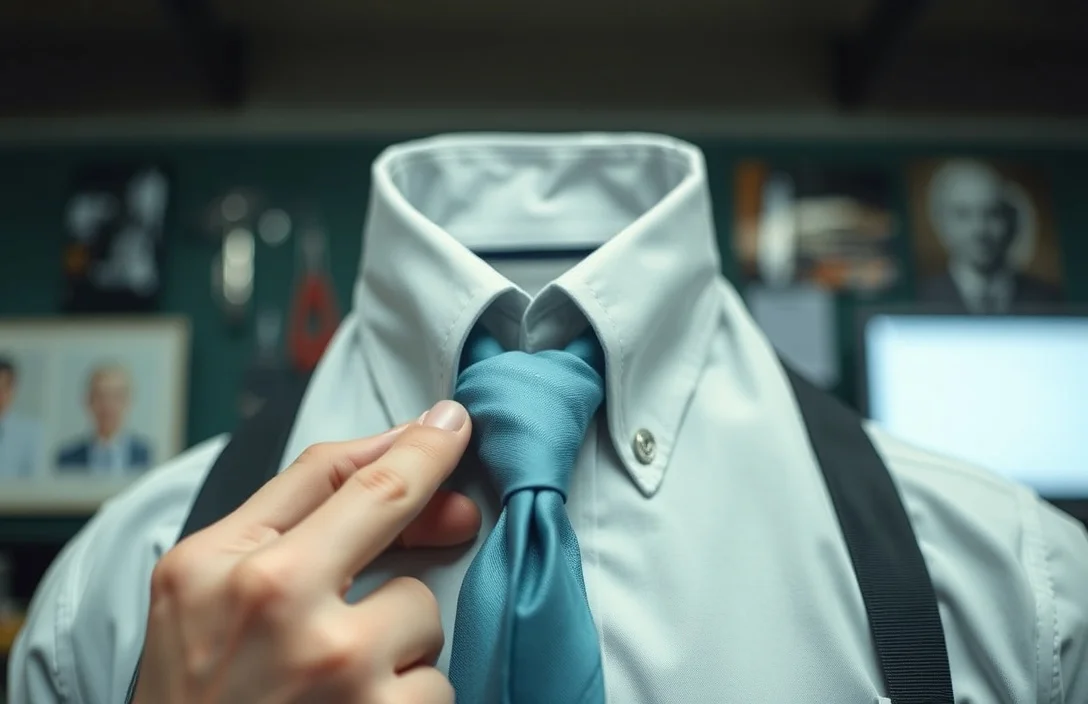 Tools and prerequisites - how to attach tie pin collar?