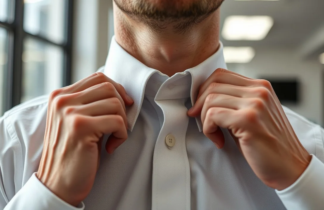Understanding Collar Pins - how to put collar pin on?