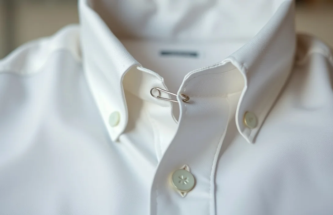 What you need - how to make dress shirt collar smaller safety pin?