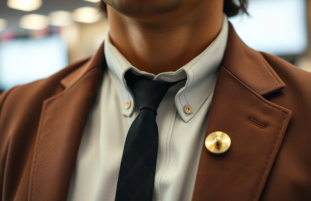 When to Wear a Collar Pin - when to wear collar pin?